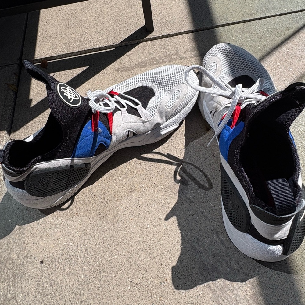 Nike Men’s Athletic Sneakers in White, Black, Blue and Red